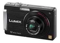 Panasonic Lumix FX550 Digital Camera - Black (12.1MP, 5x Optical Zoom) 3.0 inch LCD