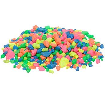 PETCO Hot Rainbow Mix Aquarium Gravel, 5 lbs., Color:Assorted