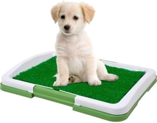Puppy Potty Trainer - Indoor Grass Training Patch Restroom 18.5 X 13 IN