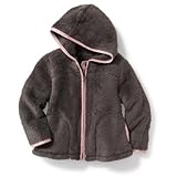 オールドネイビー OLD NAVY/ フードコージーフルジップジャケット グレー アウターパーカー 2歳【並行輸入】