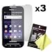 Three LCD Screen Guards / Protectors for Samsung Galaxy Indulge / SCH-R910 Three LCD Screen Guards / Protectors for Samsung Galaxy Indulge / SCH-R910