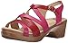 Dansko Women's Stevie Fuchsia Multi Wedge Sandal