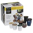Keurig Flavored Coffee Variety for Keurig Brewers, 60-Count Box, K-Cups, includes BONUS (2) Organic Green Tea Bags!
