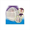 Tots In Mind Cozy Crib Tent II 1, White