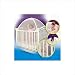 Tots In Mind Cozy Crib Tent II 1, White