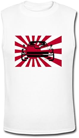 Datsun Z With Japanese Flag And Rising Sun Men's MPova Tank Top