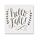 Hello Fall Stencil Template - Reusable Stencil with Multiple Sizes Available
