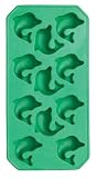 Kitchen & Housewares : Bar Craft Coloured Flexible Novelty Ice Cube Tray - Dolphin Shaped, Display Boxed