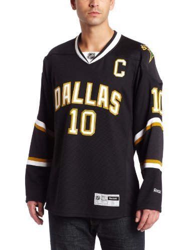 NHL Men's Dallas Stars #10 Brenden Morrow Reebok Edge Premier Player Jersey (Black, XX-Large)