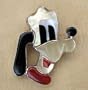 Southwestern Native American Handmade Disney Pluto Pin or Pendant by Zuni Artist Paula Leekity, #1467