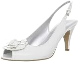 Bandolino Women's Apparently Slingback Sandal,White,5.5 M US