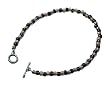 Handmade Brown and Clear Color Bead Bracelet