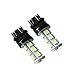 LLCJ 2Pcs Super Bright 3157 18-SMD Backup Reverse LED Light Bulbs,Turn Signal Light, Corner Light, Stop Light, Parking Light, Side Marker Light,Tail Light 12V