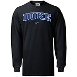 Nike Duke Blue Devils Black College Classic Long Sleeve T-shirt