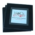 Stylish "Photo Frame Coasters" black finish, great unusual gift