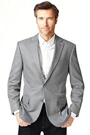 Soft Touch Notch Lapel 2 Button Jacket