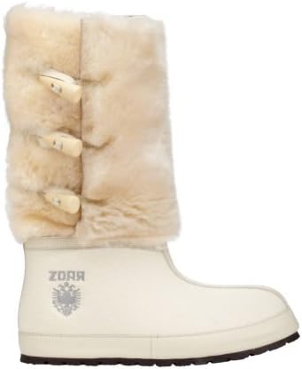 ZDAR Women's Aliona Cream German lamb's-wool felt UK 36 / US 6 M
