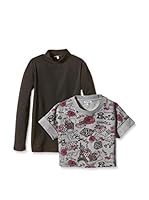 Byblos boys&girls Conjunto (Gris / Negro)