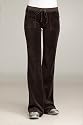 Juicy Couture Brown Velour Drawstring Pants