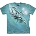The Mountain Dolphin Dive Mens T-shirt, Blue