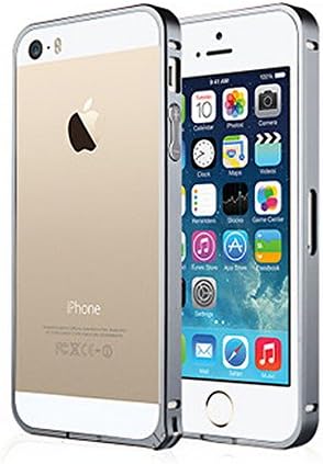 Thanksgiving Sale Chintek CK-MC100 Many Colors Fashionable and Slim Design Metal Case For iPhone 5 iPhone 5S (grey)