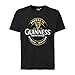 Guinness T-Shirt with Brewed in Dublin Bottle Label, Black colour
