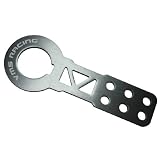 1993-1997 93-97 Honda DEL SOL SI JDM Vision FRONT TOW HOOK KIT in Gunmetal by VMS Racing