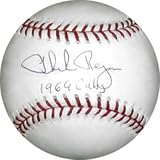 Phil Regan Autographed MLB Baseball with 69 Cubs