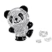 3D Crystal Puzzle 53 Pieces Panda Model(Black & White) Toys Kids