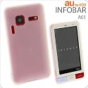 ラスタバナナ INFOBAR A01 シリコンケース クリア C176IIDA
