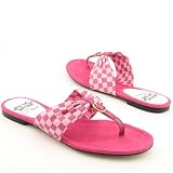 NASCAR Noreena New Sandals Thongs Pink Womens