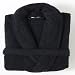 Egyptian Cotton Bath Robe, Black, Large