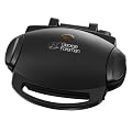 George Foreman 14685 4-Portion Family Removable Plates Grill in Black