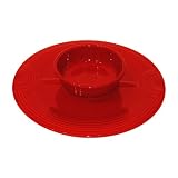 Fiesta Scarlet 833 Chip-n-Dip Set by Fiesta
