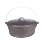 Cajun Cookware Dutch Ovens With Fry Basket 20 Quart Cast Iron Dutch Oven