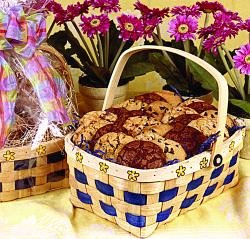 Chip-N-Dough Spring Cookie Gift Basket - 16 Large Gourmet Cookies by Chip-N-Dough Cookie Company
