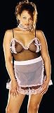 Parisian Maid Plus - Women's Sexy Plus Size French Maid Costume Lingerie Outfit