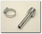 Mr. Gasket 2969G Chrome Straight Fuel Line Fitting