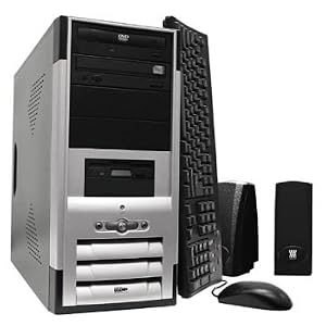 Microtel SYSAM1024 PC 3.2 GHz Pentium 4, 512MB, 200GB, DVD-RW, DVD-ROM, Microsoft XP Home... by 
