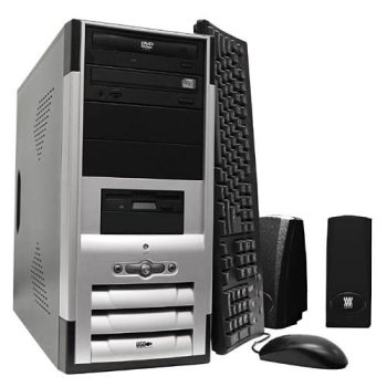 Microtel SYSAM1024 PC 3.2 GHz Pentium 4, 512MB, 200GB, DVD-RW, DVD-ROM, Microsoft XP Home Edition