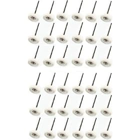 Buy 36 Buffing Wheels Jewelers Polishing Tool for Dremel (Color may VARY) now!