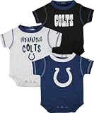 Indianapolis Colts Newborn 3-Piece Creeper Set