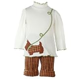 SWEET POTATOES Boutique Kids Clothes FALL Top Pant Set Girl 7-12