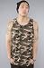DGK The Fat Tip Camo Tank in Army,Tank Tops for Men