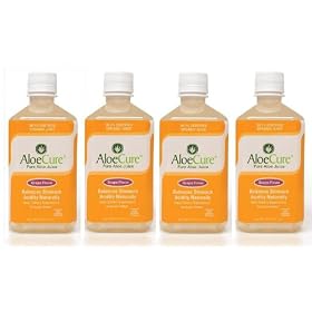 AloeCure� Grape 4 bottle pack