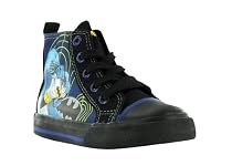 Character Shoes Batman Hi Top Casual Canvas Low Toddler Size 10