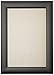 Craig Frames 1WB3BK 20 by 26-Inch Picture Frame, Smooth Wrap Finish, 1-Inch Wide, Black