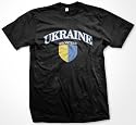 Ukraine Crest T-shirt, Ukraine Flag T-shirt