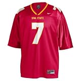 Nike Iowa State Cyclones #7 Red Replica Football Jersey
