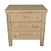 Northern Classics Three Drawer Dresser